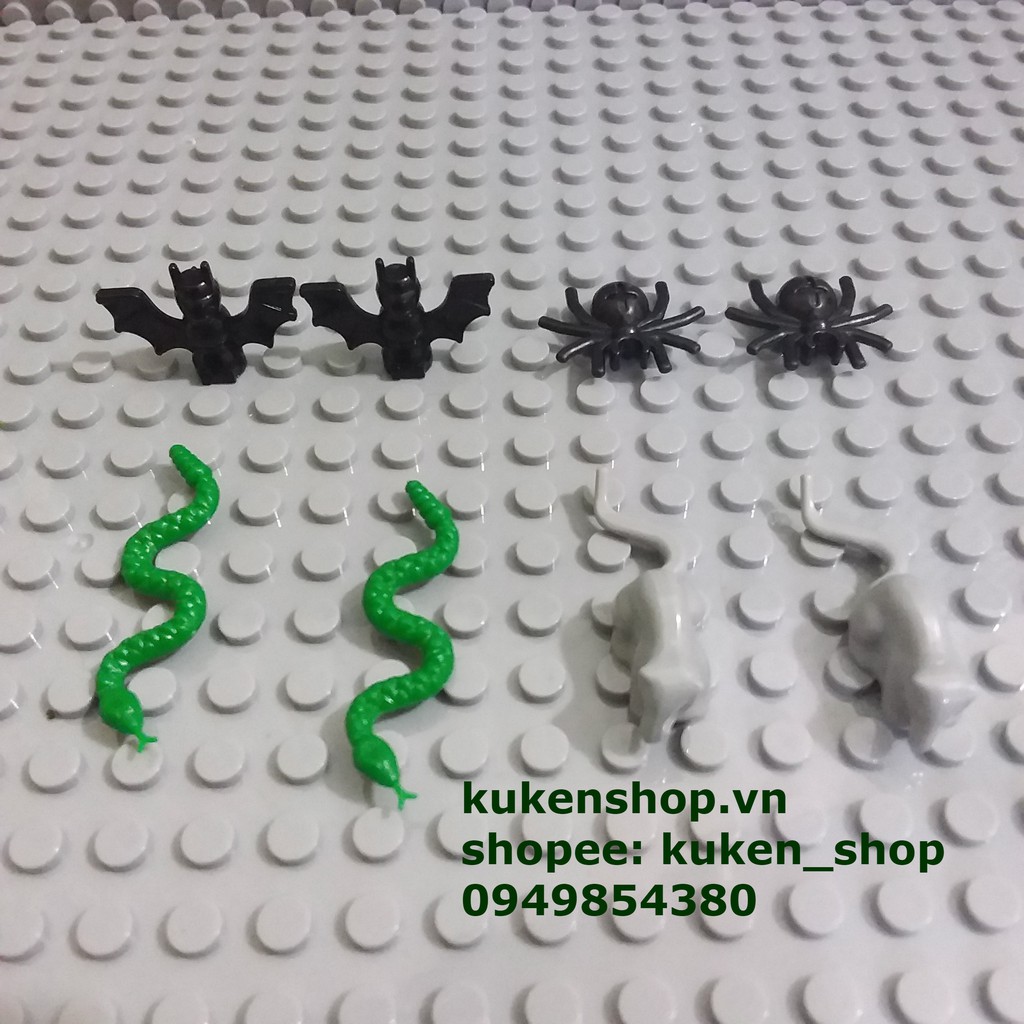 Mini các động vật rắn chuột nhện dơi no.270 - phụ ki