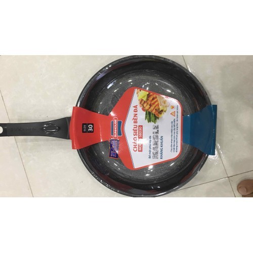 Chảo siêu bền đá sâu Sunhouse 28cm SBDS28 (Đen)