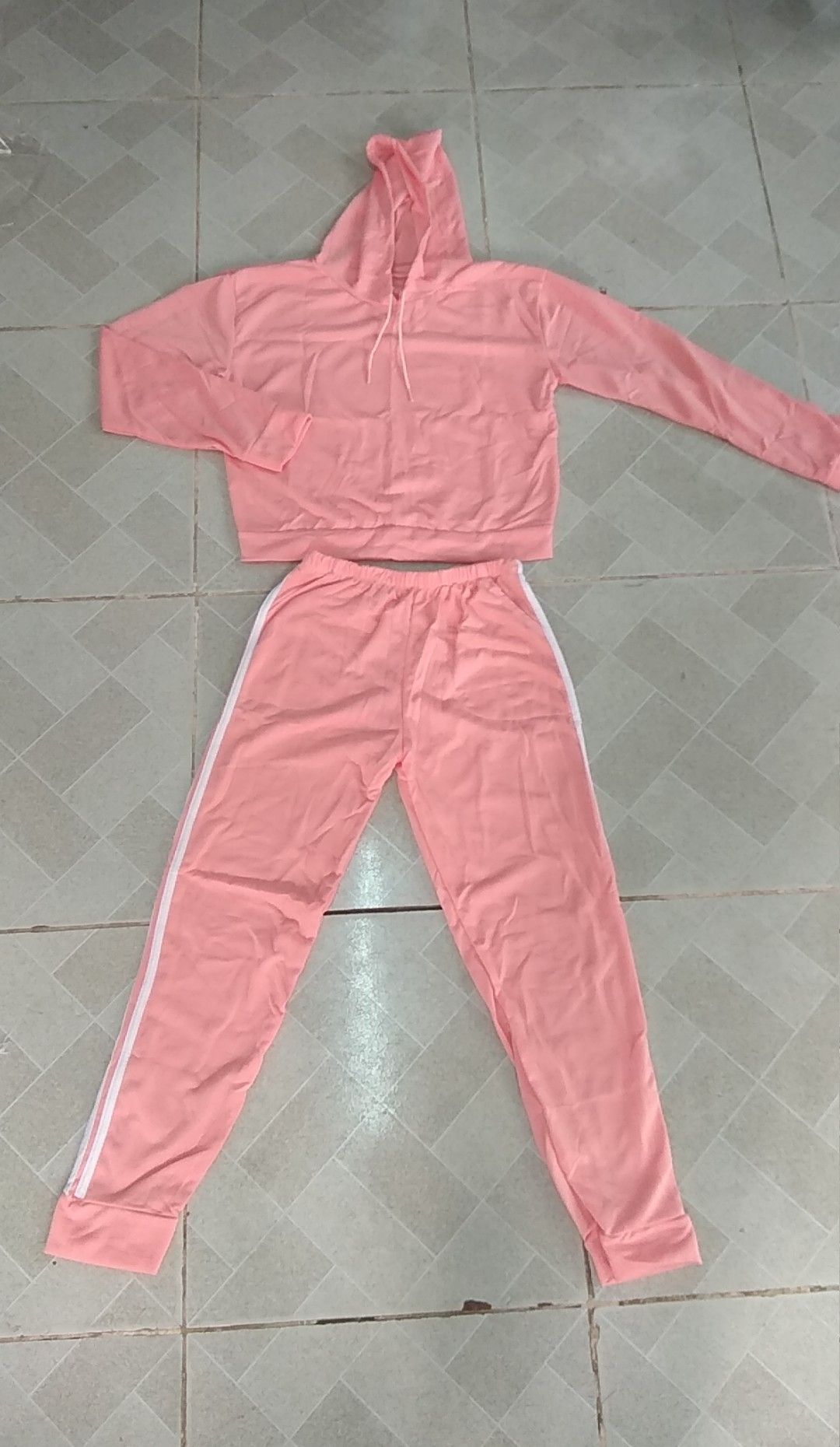 Set Bộ Thể Thao Áo Hoodie Có Mũ Quần Bo Thời Trang SHINY SUNDAY WM QA 014