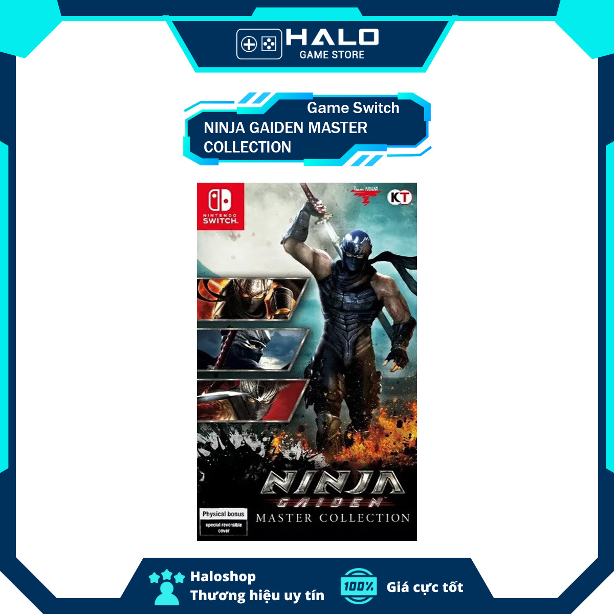 Thẻ Game Switch NINJA GAIDEN MASTER COLLECTION