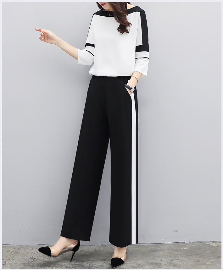 Đồ bộ thun nữ cao cấp, quần dài áo tay lỡ, cổ thuyền