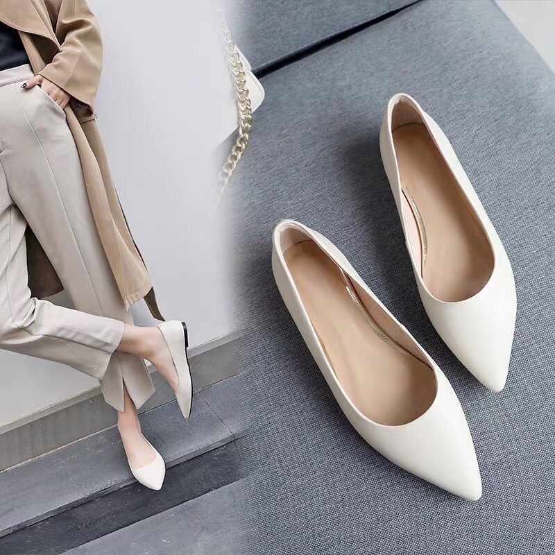 Giày BỆT mũi nhọn 3 phân mã A16