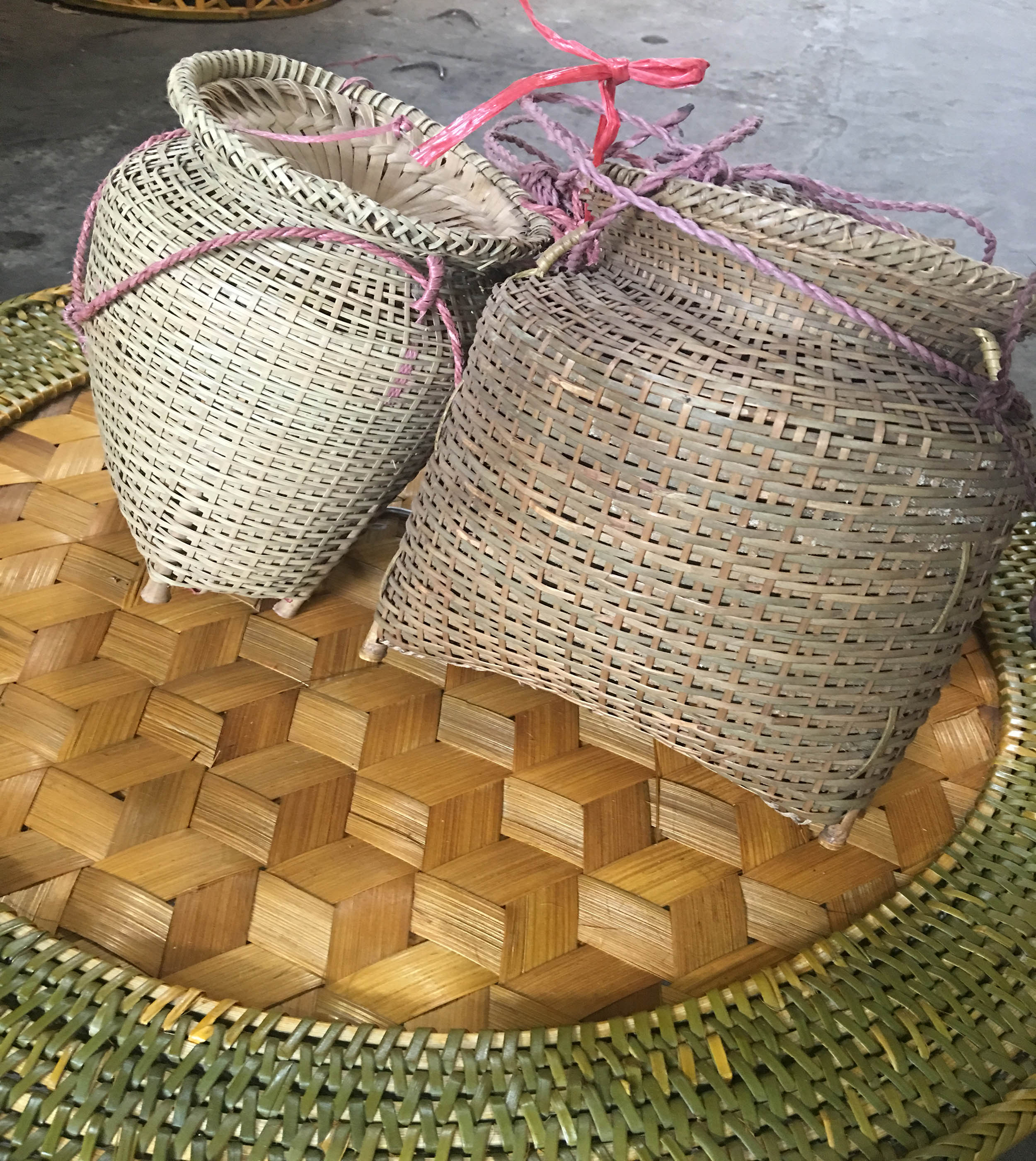 Giỏ Tre Đan Thủ Công Của dân tộc Thái
