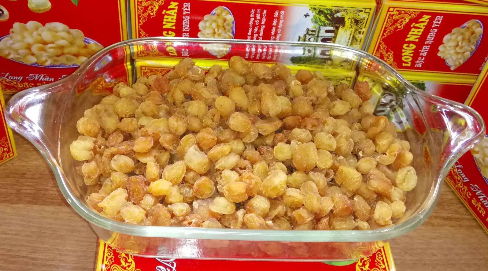 Long nhãn sấy đặc sản Hưng Yên