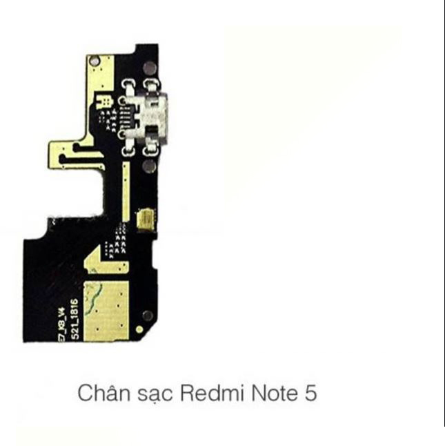 BỘ CHÂN SẠC XIAOMI REDMI NOTE 5 / REDMI 5 PLUS ZIN