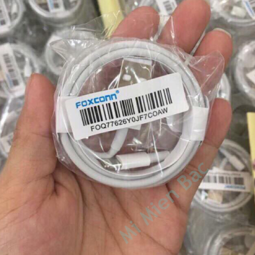 [SỈ SLL] Cáp Iphone, Cable Foxconn giá rẻ, Cáp Lightning – COMBO 05 CHIẾC - BH 6 Tháng - Mi Miền Bắc