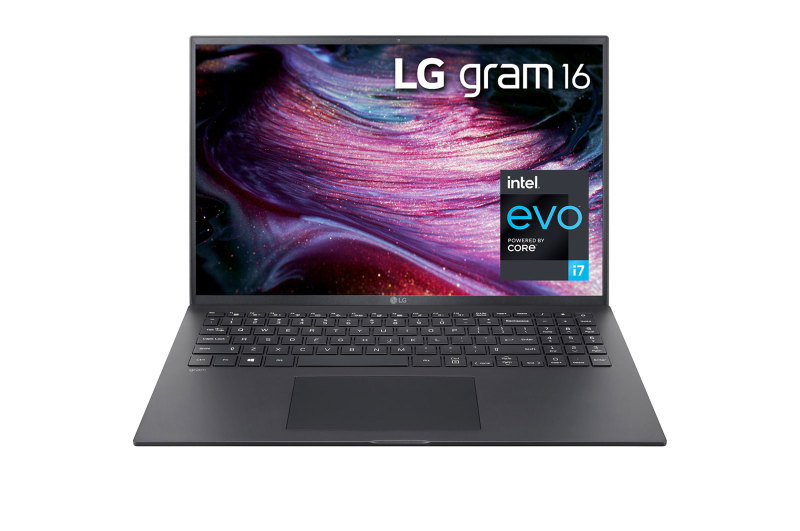 Laptop LG gram 16, Windows 10 Home, Intel® Core™ i7 Gen11, 16GB, 512GB, 16:10, 16Z90P-G.AH75A5 (có quà tặng)