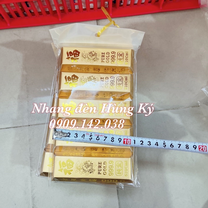 Hàng mã vàng thỏi cây 9999 giấy 1 bao 5 thỏi
