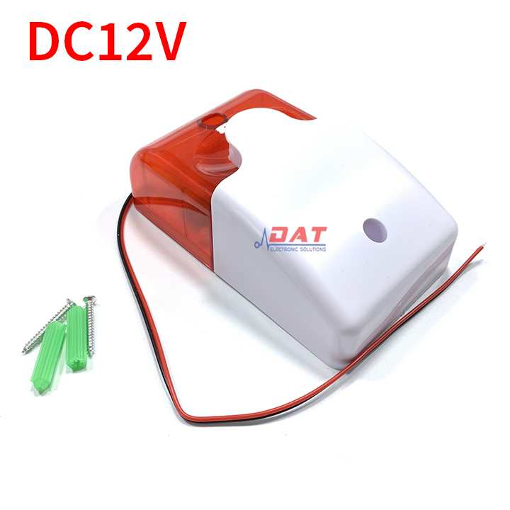 Đèn còi báo động 12v 24v 220v jd-103