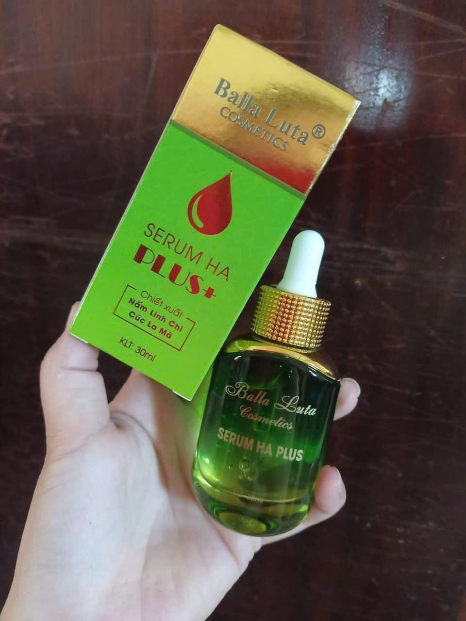 Serum HA Plus Balla Luta chiếc xuất nấm linh chi chính hãng