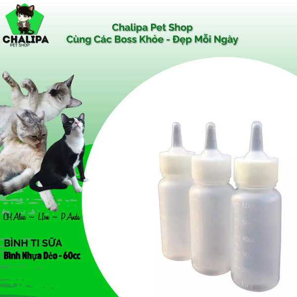 [GIÁ RẺ] BÌNH TI SỮA 50ML DÀNH CHO CHÓ MÈO CON