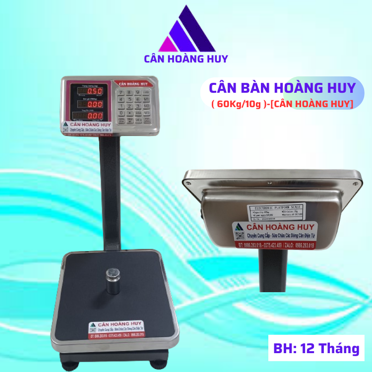 Hoang Huy electronic platform scale-( 60kg/10g) for supermarket, Hoang Huy jewelry