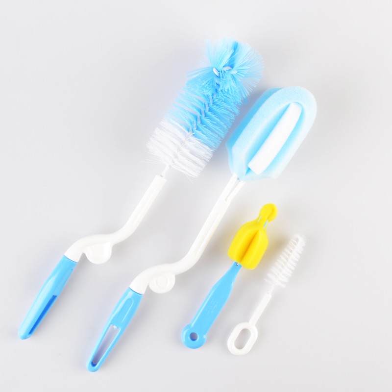 Cọ rửa bình sữa 4 món tiện lợi
