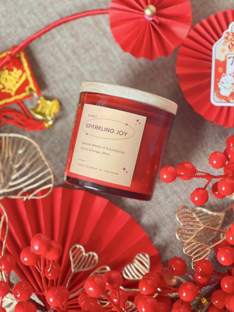 NẾN THƠM BONET HƯƠNG SPARKLING JOY HOLIDAY VERSION