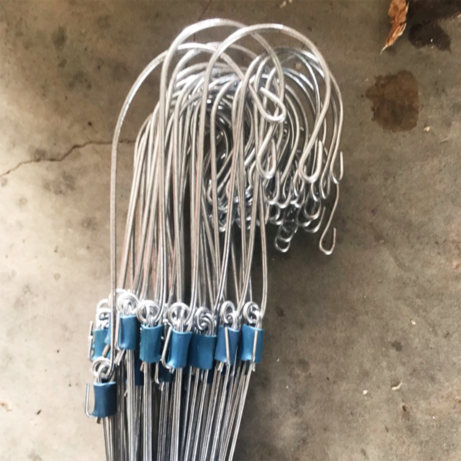 Móc treo lan 3 nhánh dây kẽm dài 70cm sét 10 chiếc