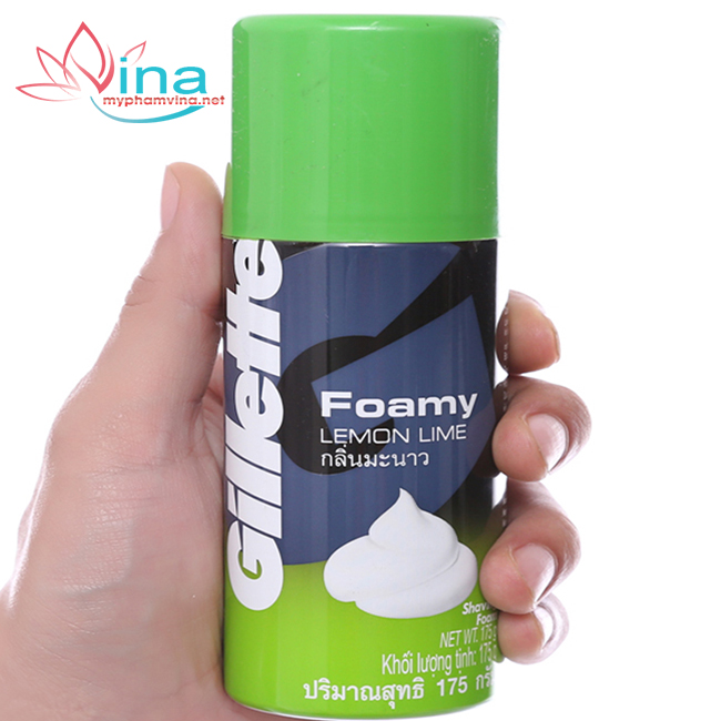 Bọt Cạo Râu Gillette Hương Chanh 175gr