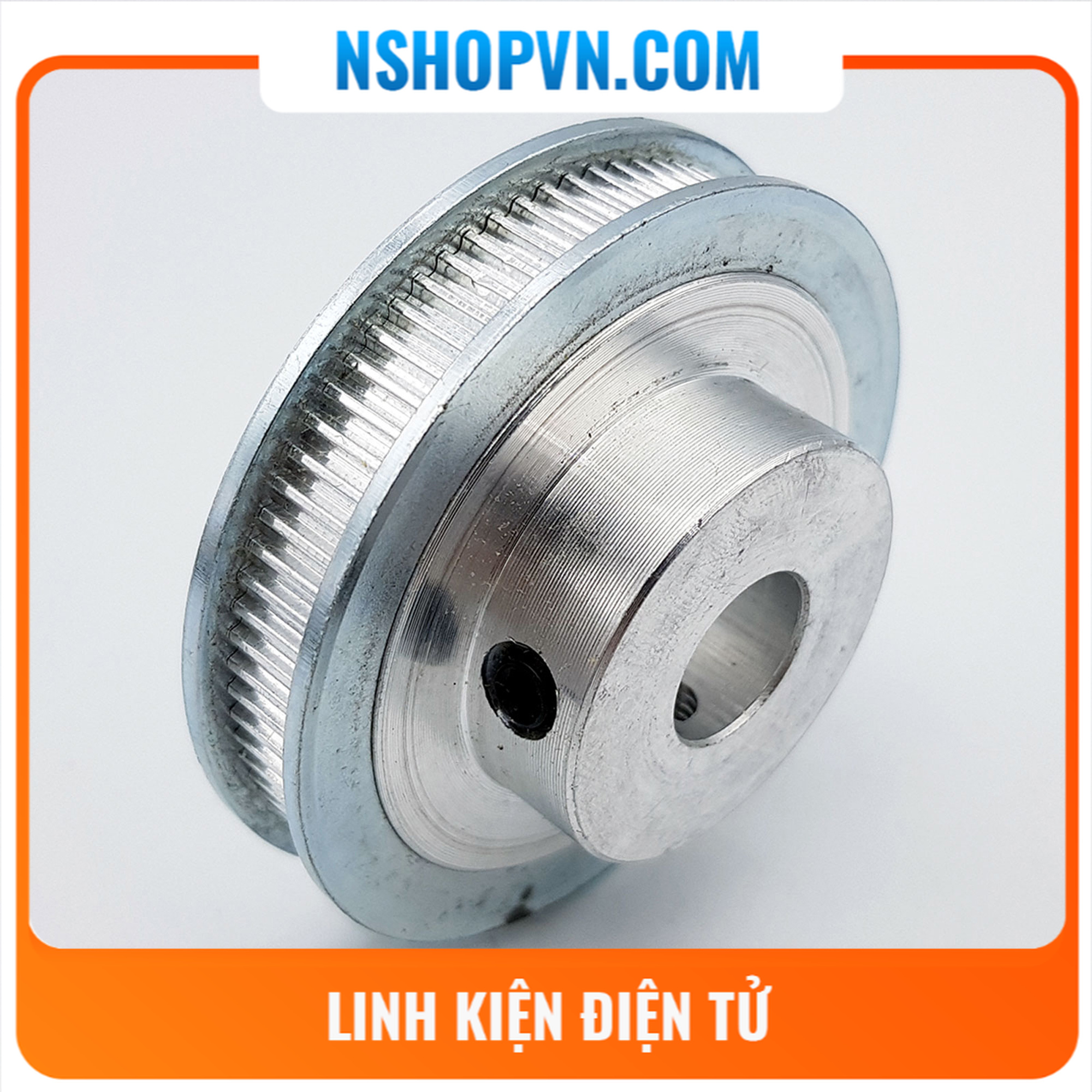 Puly GT2 80 răng trục 12mm
