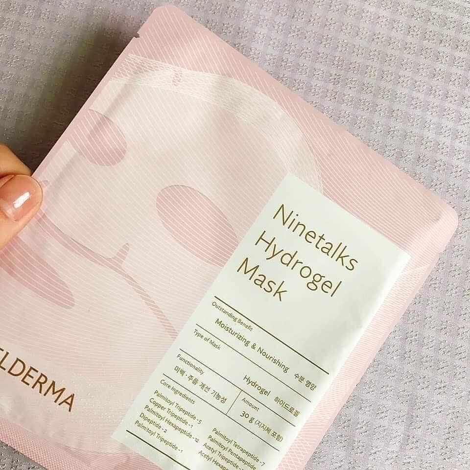 Mặt nạ thạch hồng Celderma ninetalks hydro mask