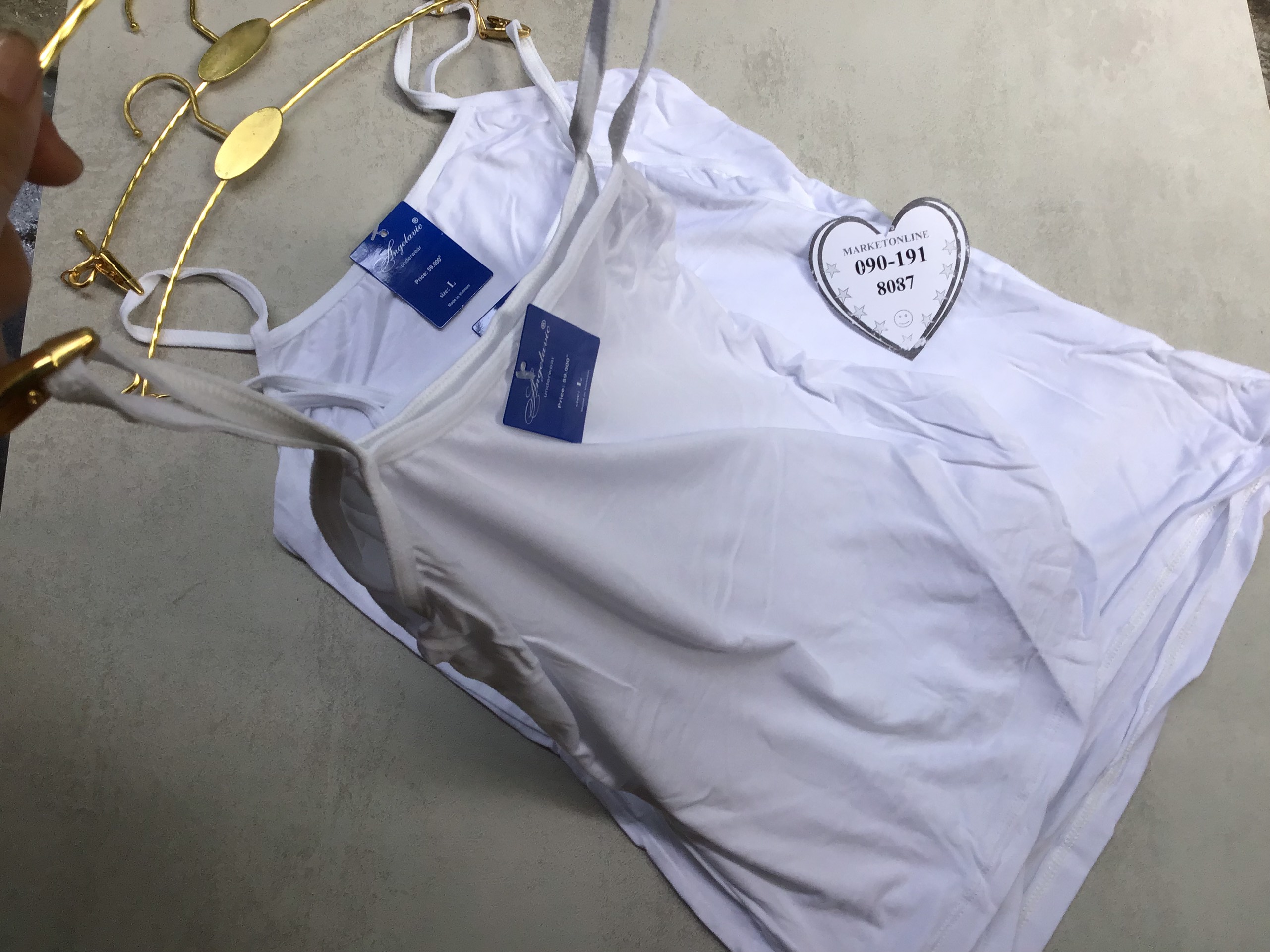 Set 3 áo lá 2 dây học sinh chất cotton mềm mát freeship size từ 25kg đến 60kg