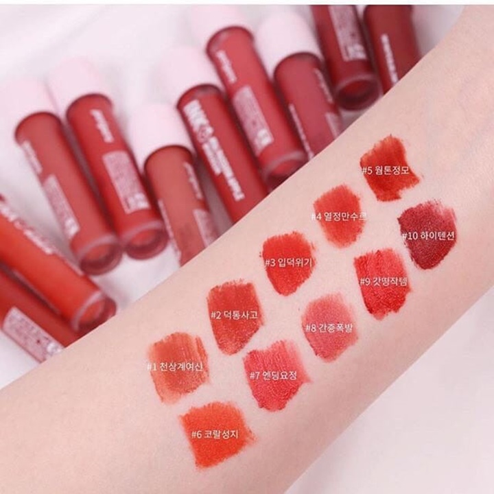 Son Kem Lì Peripera Ink Matte Blur Tint