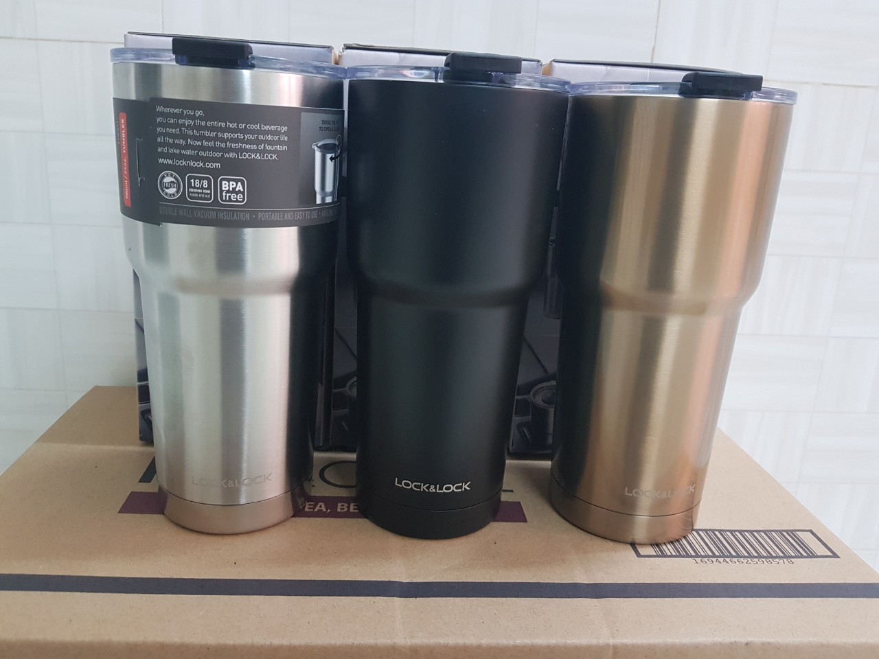 [HCM]Ly Giữ Nhiệt Lock&Lock Swing Tumbler 700ml LHC4137