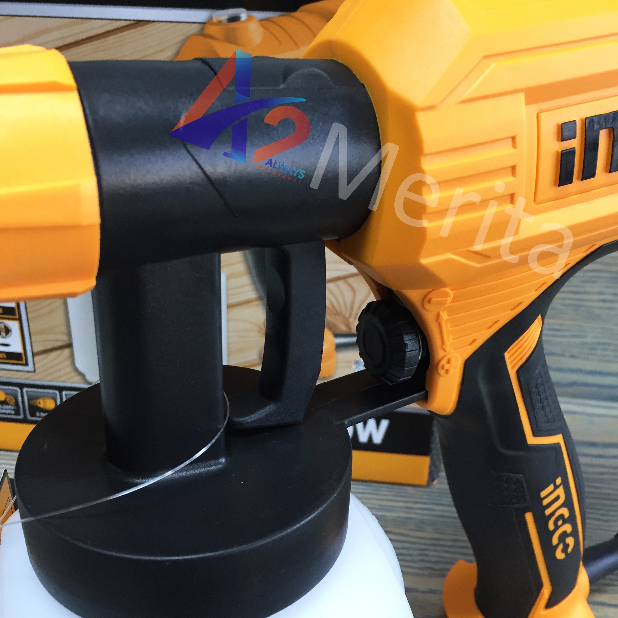 Máy phun sơn cầm tay 450W INGCO SPG3508