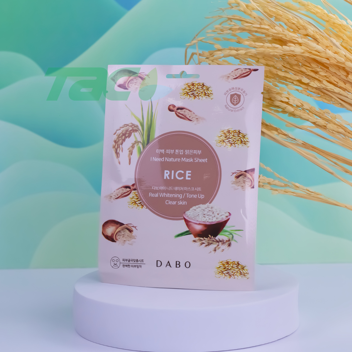 Mặt nạ đắp mặt cao cấp DABO I NEED NATURE 25g