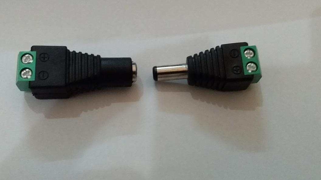 2 Bộ Jack cấm nguồn điện DC đực cái