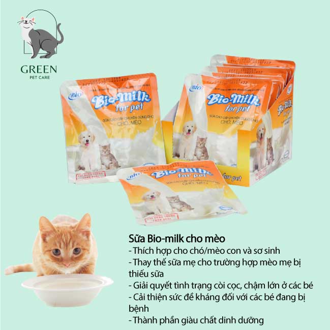 Pet milk (mother milk replaceable), for baby cats and mother, boost metabolisim