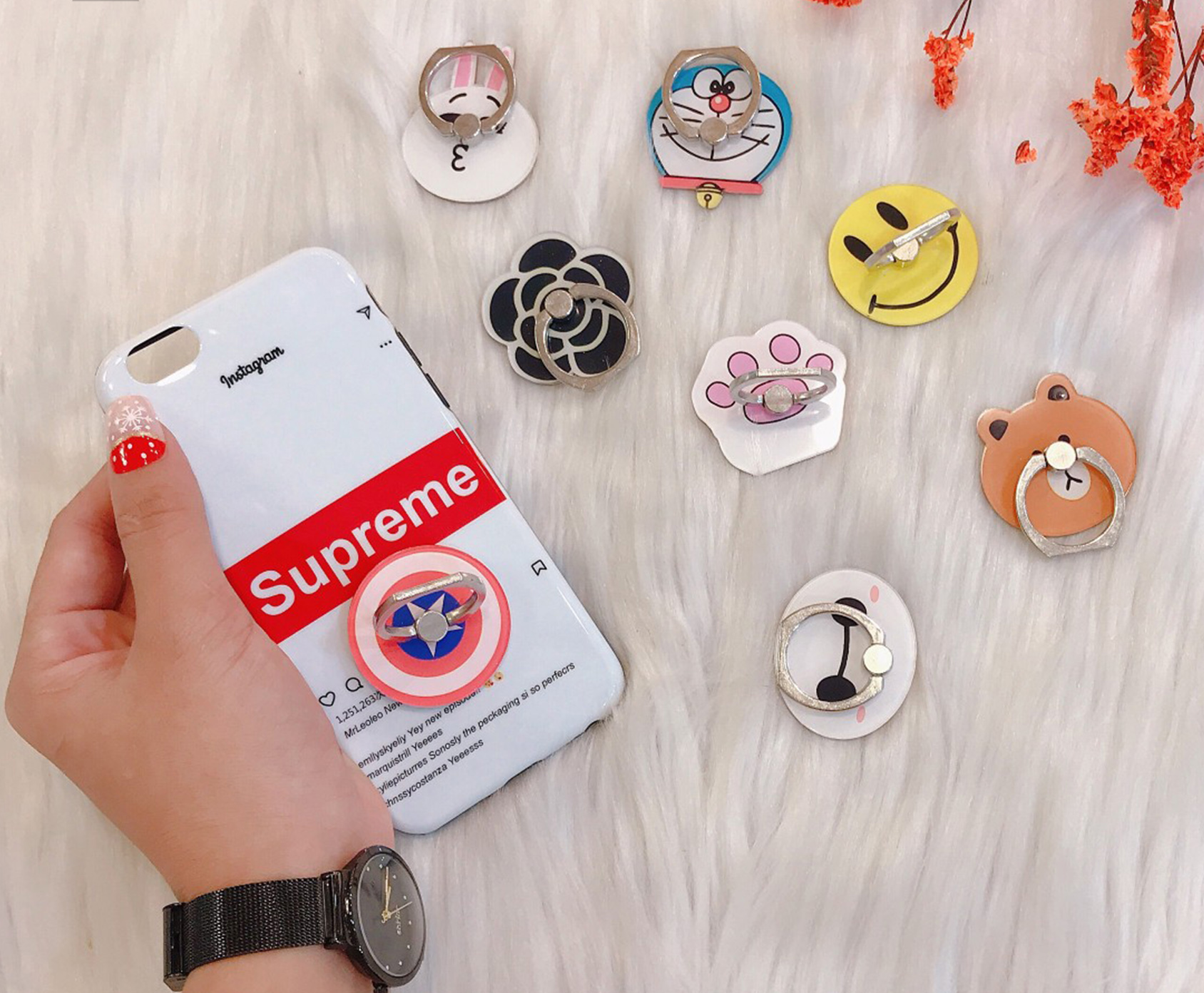 Iring Kute Siêu dễ thương Dùng cho mọi điện thoại