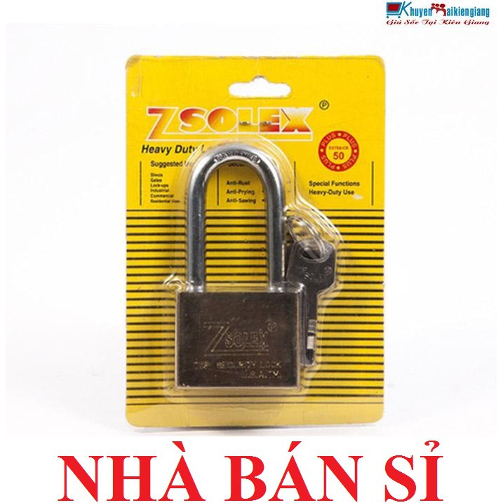 Ổ khóa cửa càng dài zsolex 50mm cao cấp chính hãng