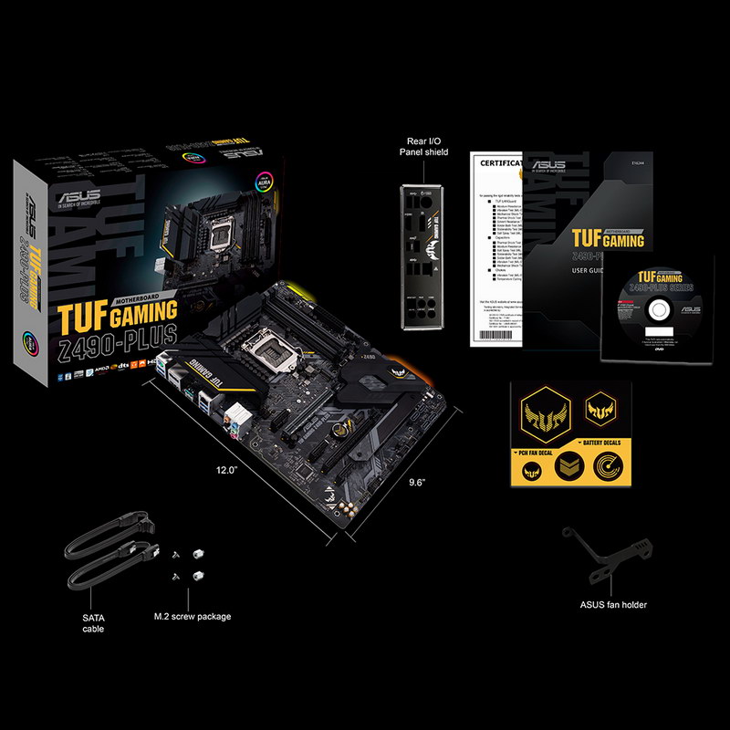 [HCM][Trả góp 0%]Bo mạch chủ ASUS TUF Gaming Z490-PLUS
