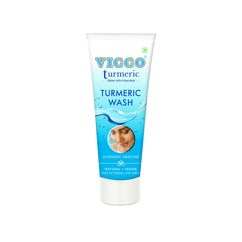 Sữa Rửa Mặt Dang Bọt Vicco Giảm Thâm Do Mụn 70G [Mẫu Mới 1/2024]