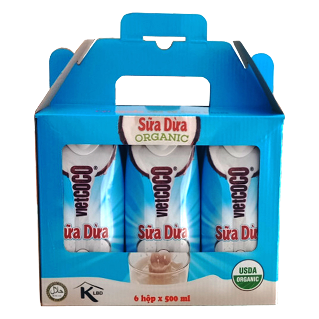 SỮA DỪA ĐÓNG HỘP VIETCOCO ORGANIC - 330ML