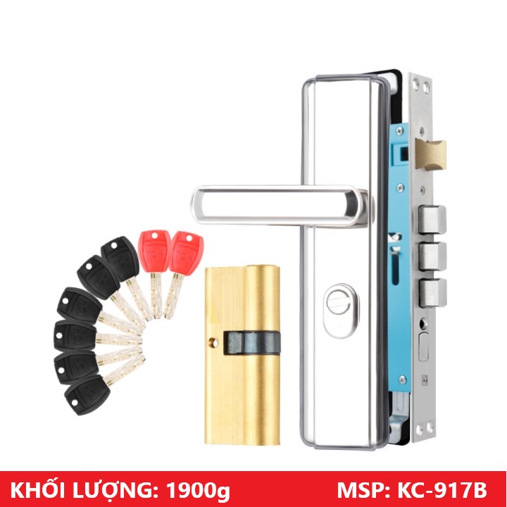 KHÓA CỬA TAY GẠT INOX CAO CẤP