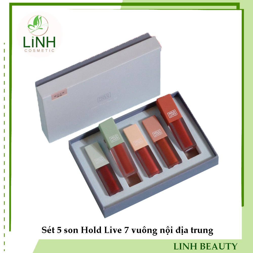 Sét 5 son Hold Live 7 vuông nội địa trung