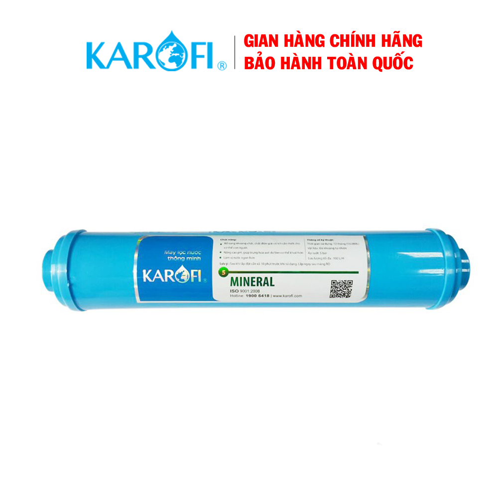 Lõi lọc nước số 6 Karofi - Lõi lọc nước Mineral - Lõi lọc nước khoáng đá