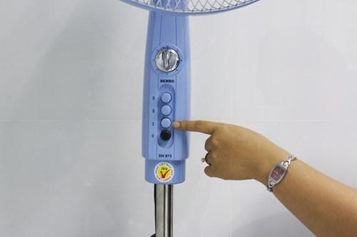 Quạt Đứng Có Hẹn Giờ Senko DH873