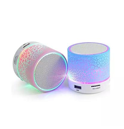 [HCM]Loa mini bluetooth HLD-600 led nháy theo nhạc