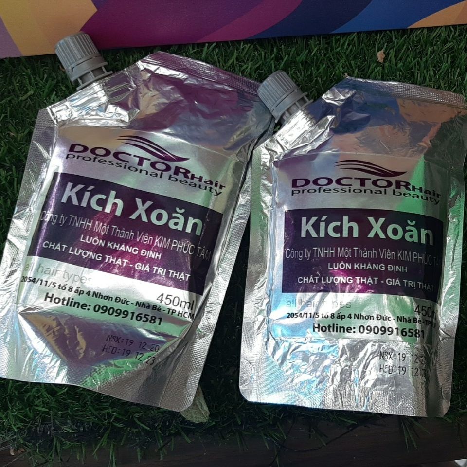 Kem kích xoăn tóc DOCTORHHAIR 450ML