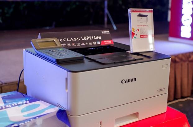 Canon 223dw , máy in laser trắng đen (In đảo mặt + in mạng + wifi)