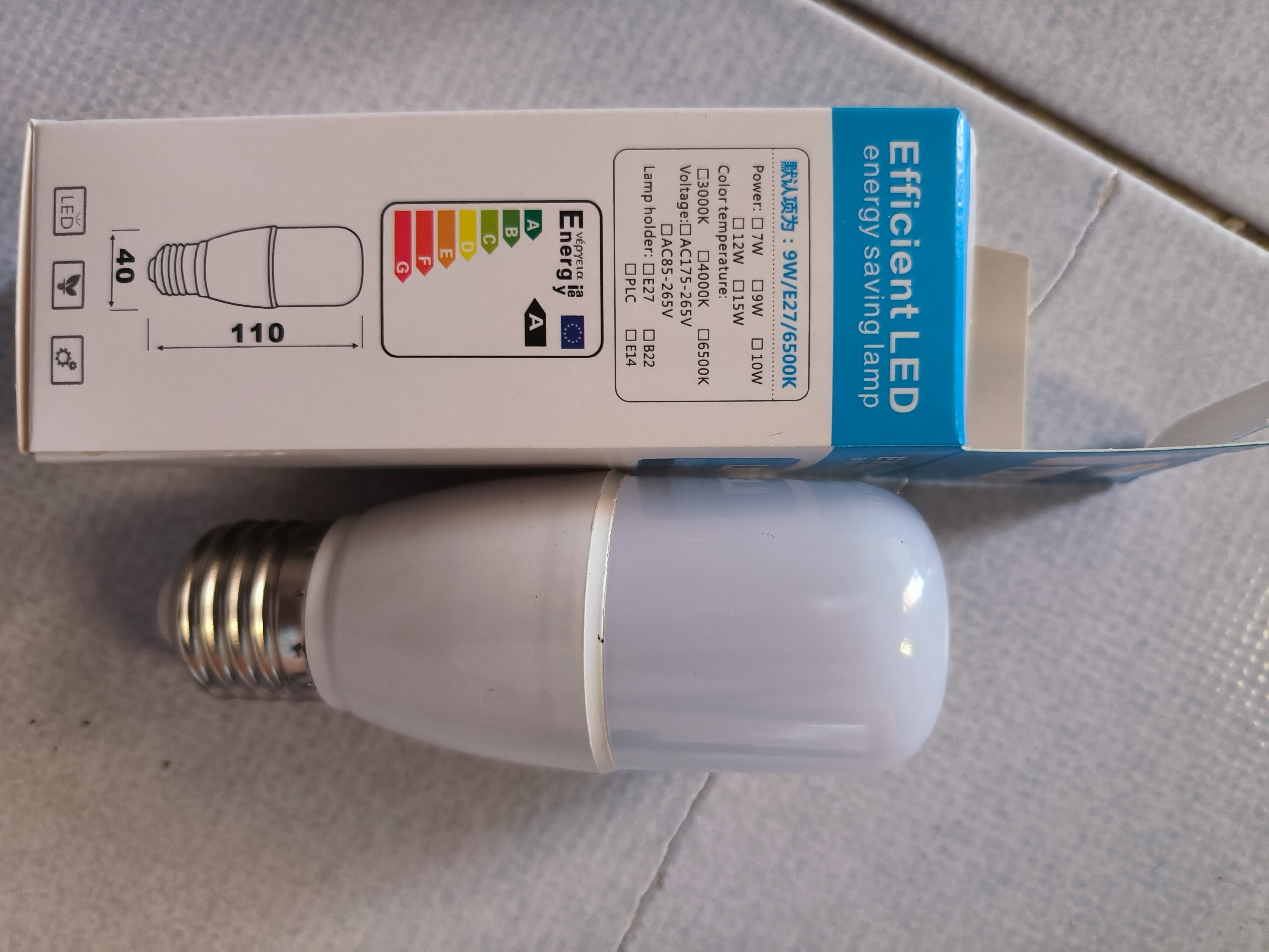 Bóng đèn led trụ dài 9w