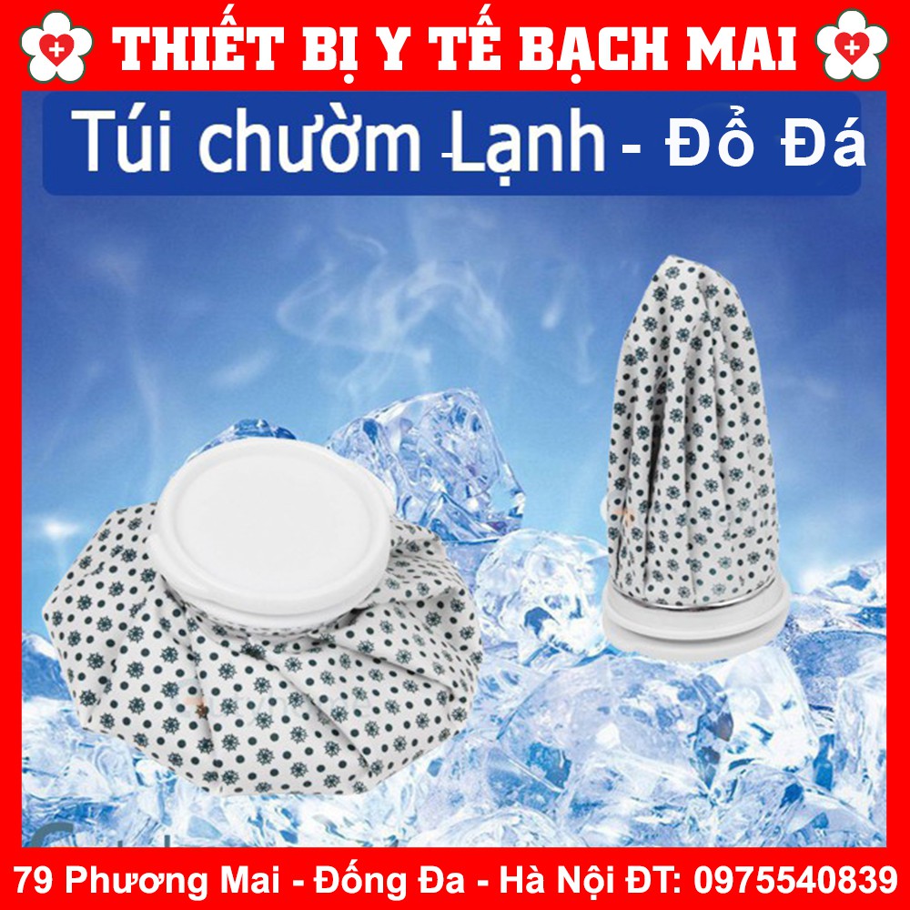 Túi chườm lạnh đổ đá chăm sóc điều trị chấn thương - to
