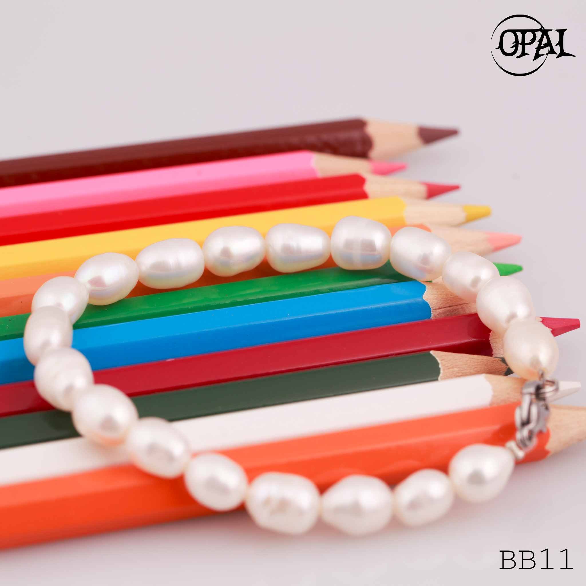BB11 - Vòng tay Ngọc trai cho bé Opal