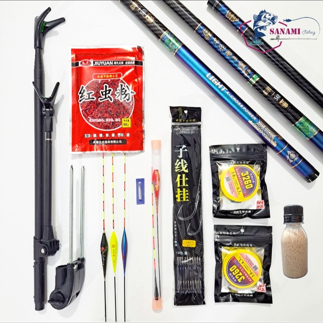 Cần câu tay chiến thần 6h chuyên săn hàng tải tĩnh 4kg ct23 - sanami fishing
