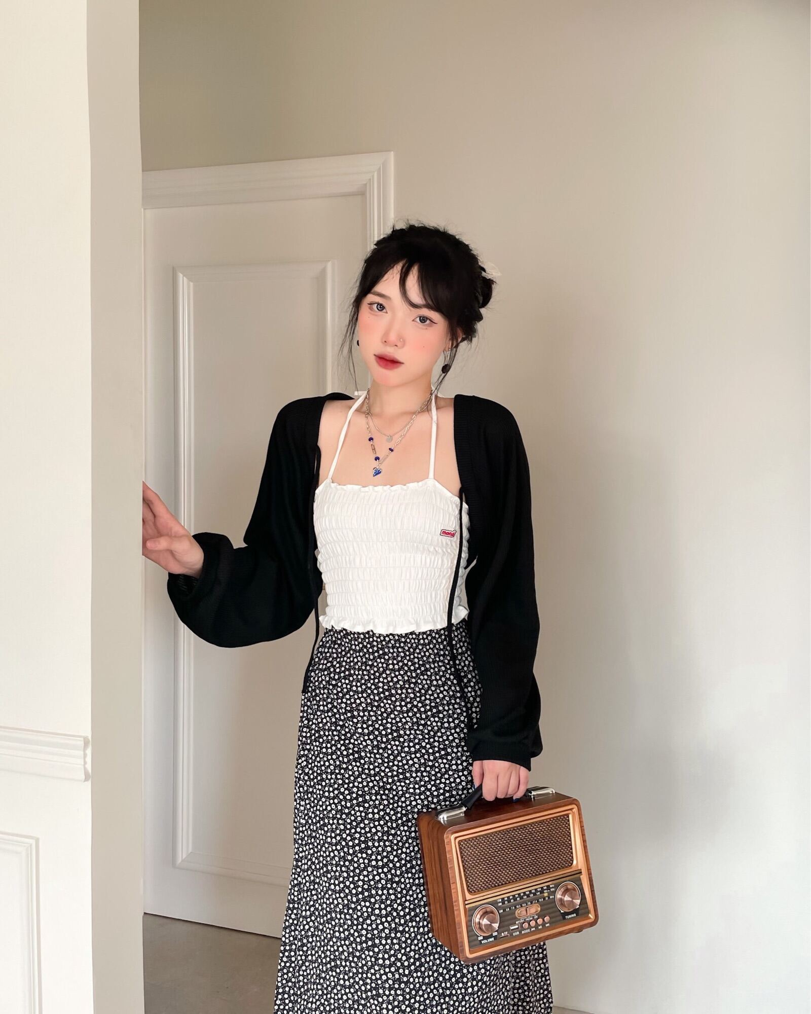 [VOUCHER 12%/149K] Áo cardigan tay dài MONÁ - JENA