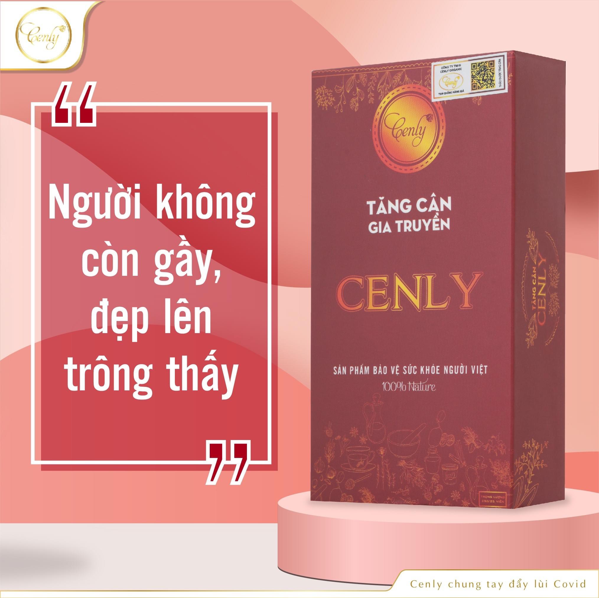 [Hàng chính hãng] Thảo Mộc Tăng Cân 30 Ngày C E N L Y