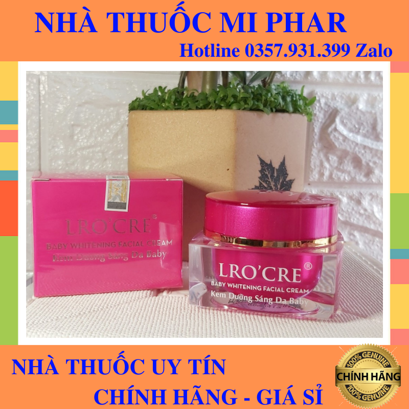 Kem dưỡng sáng da baby lrocre cam kết chính hãng - chính hãng 100% - mi002