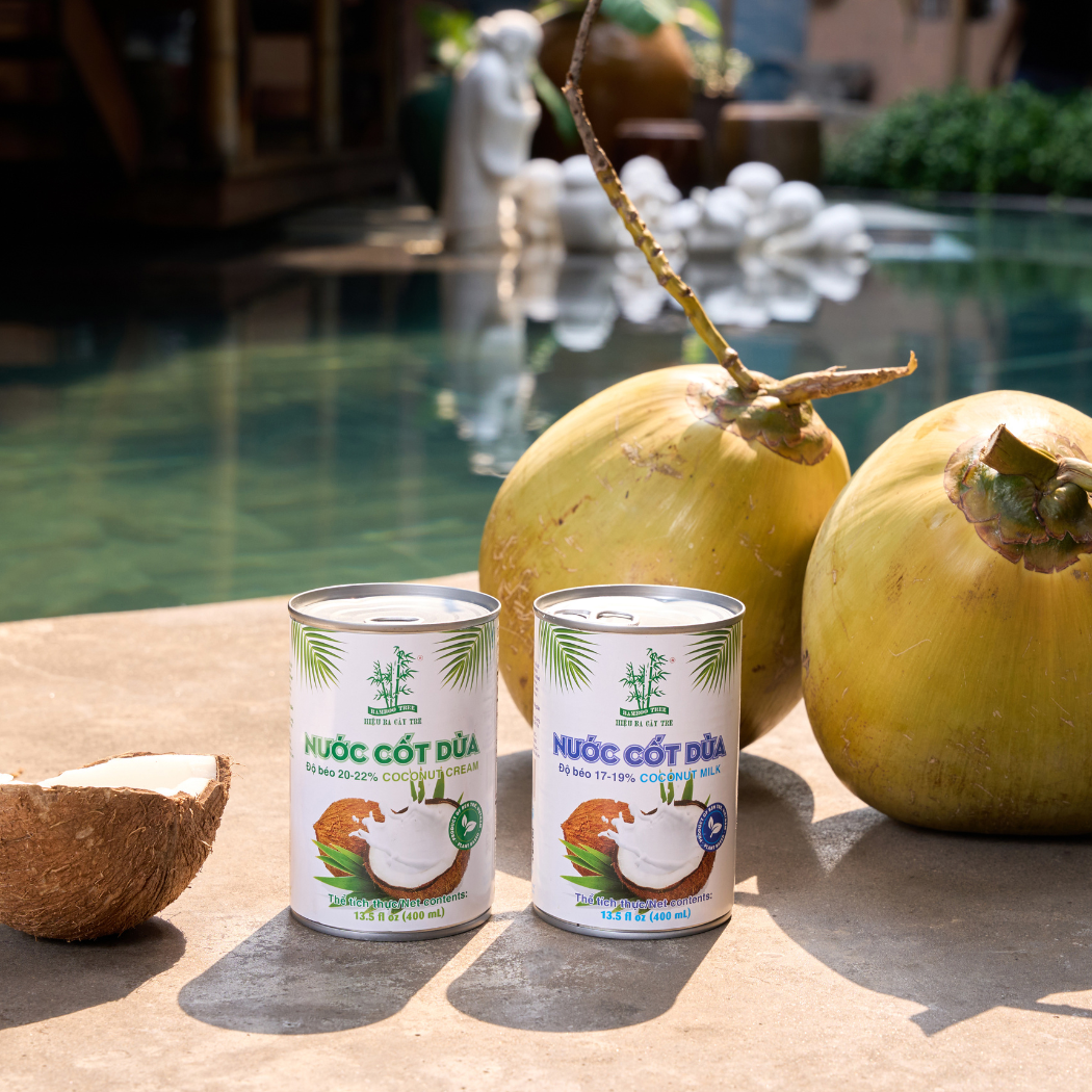 Combo 3 Nước Cốt Dừa Ba Cây Tre Cream Béo 20-22% 400Ml X3
