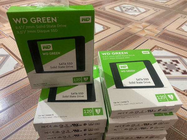 Ổ cứng SSD Western Green 120GB 2.5 SATA 3 bảo hành 36 tháng